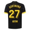 Camiseta de fútbol Borussia Dortmund Adeyemi 27 Segunda Equipación 23-24 - Hombre